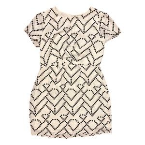 Forever21 White Polka Dot Sheath Dress